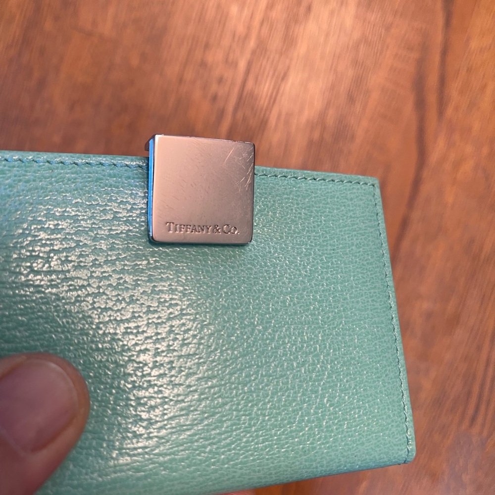 Tiffany & Co. Blue Wallet - Picture 12 of 14